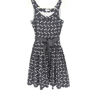 calvin klein polka-dot fit & flare dress CALVIN KLEIN Polka-Dot Fit & Flare Dress for women Size 4 NWT